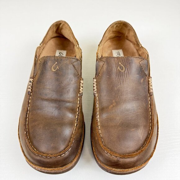 Olukai Moloa Men\'s Leather Slip On main image 5